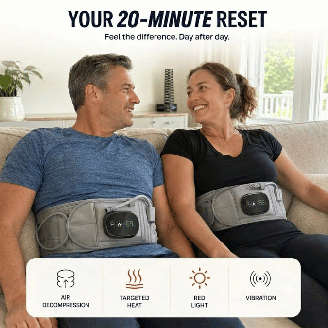AERVENA Decompression & Heat Belt